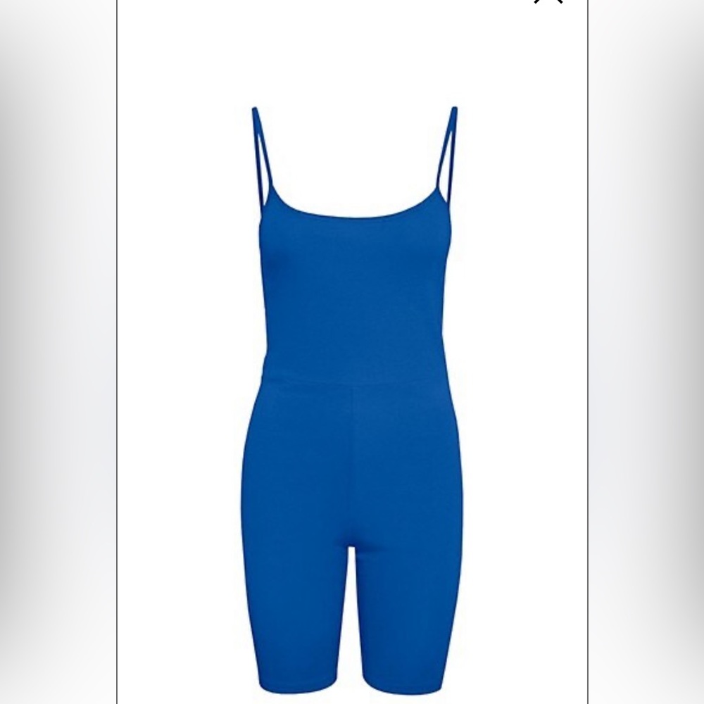 Blue romper / one piece NWT